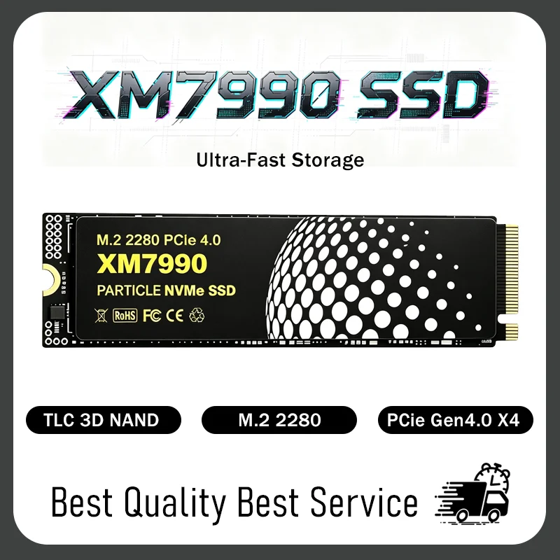 M.2 Nvme 4Tb Pcie 4.0 Ssd - XM7990 M.2 NVMe SSD 500GB 1TB