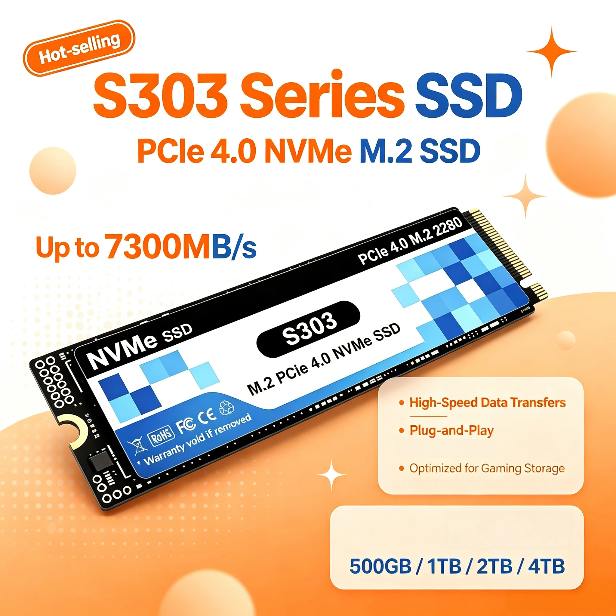 M.2 Nvme 4Tb Pcie 4.0 Ssd - Orijinal PCIe 4.0 NVMe M.2 SSD