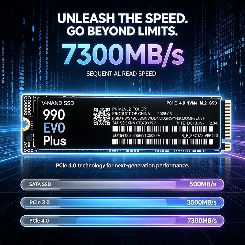 990 EVO Plus 500GB-4TB TLC 3D  - M.2 Nvme 4Tb Pcie 4.0 Ssd incelemesi ve fiyatı