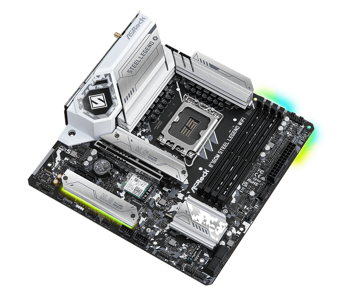 ASROCK B760M STEEL LEGEND WIFI - Lga 1700 Ddr5 Itx Motherboard incelemesi ve fiyatı