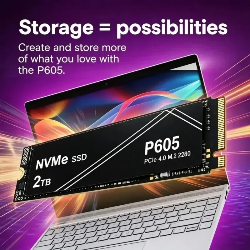 P605 NVMe SSD 7100MB/s PCIe 4. - M.2 Nvme 4Tb Pcie 4.0 Ssd incelemesi ve fiyatı