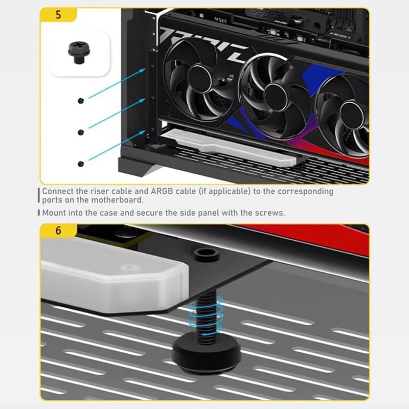 ● PCI-E 4.0 X16 yükseltici kab - Pcie 4.0 X16 Riser Cable 90 Degree incelemesi ve fiyatı