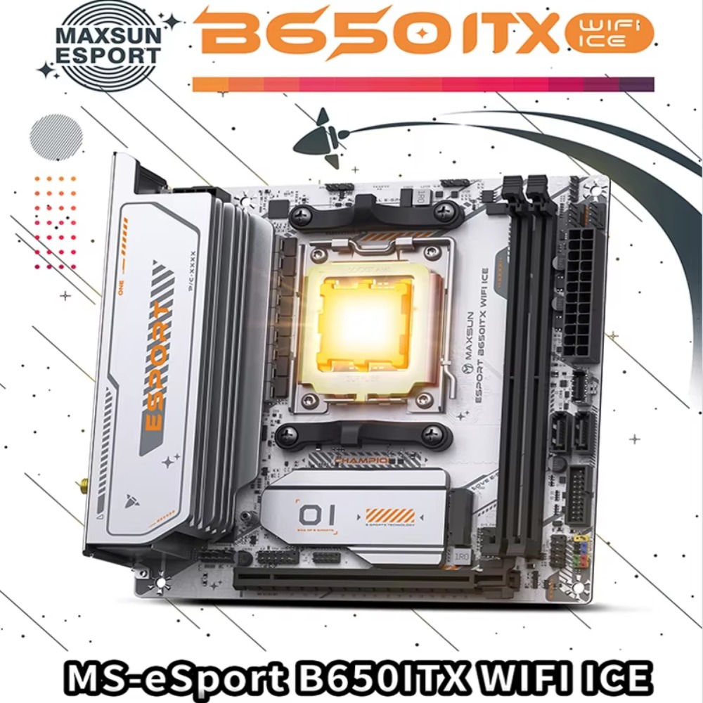 MAXSUN Anakart ESport B650ITX  - B650 Itx Motherboard Wifi incelemesi ve fiyatı