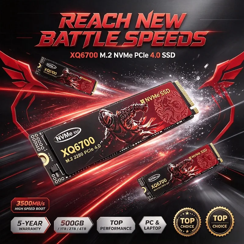XQ6700 M.2 NVMe SSD 500GB 4TB  - M.2 Nvme 4Tb Pcie 4.0 Ssd incelemesi ve fiyatı