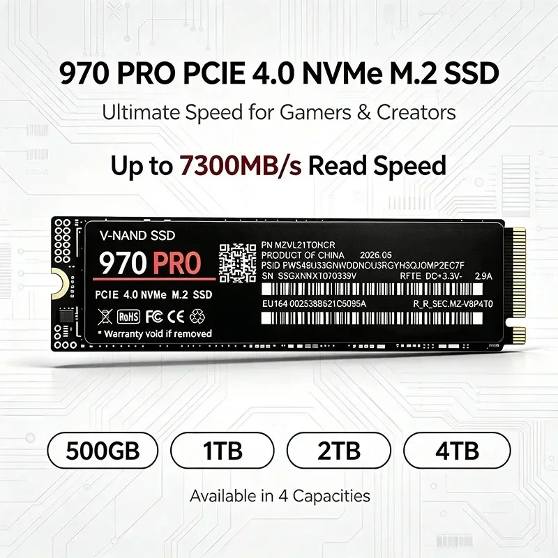 970 PRO M.2 NVMe 2280 Dahili S - M.2 Nvme 4Tb Pcie 4.0 Ssd incelemesi ve fiyatı