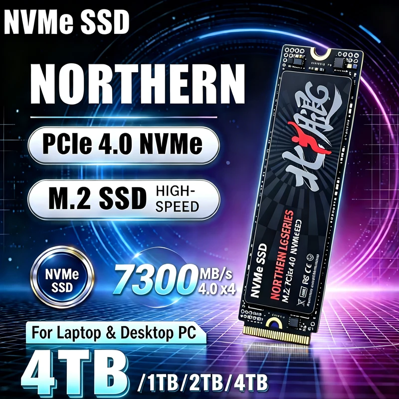 Yüksek Hızlı 7300 MB/s, Orijin - M.2 Nvme 4Tb Pcie 4.0 Ssd incelemesi ve fiyatı