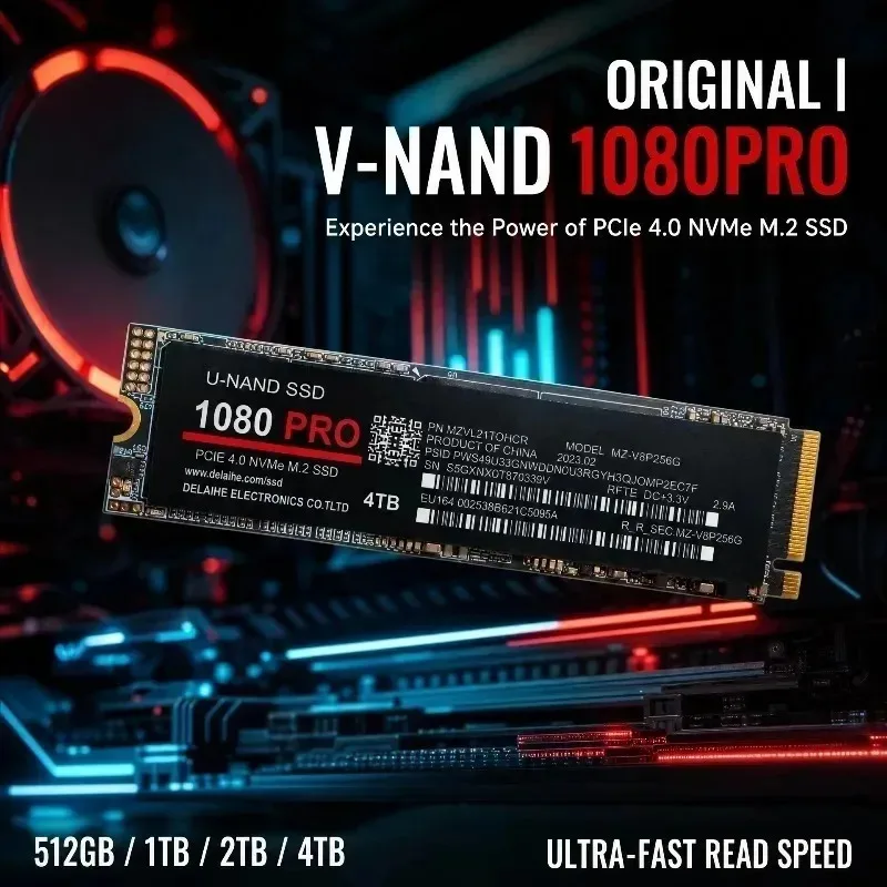 Orijinal 1080Pro 512GB-4TB PCI - M.2 Nvme 4Tb Pcie 4.0 Ssd incelemesi ve fiyatı